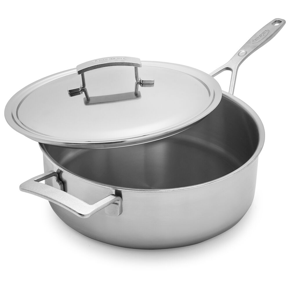 Demeyere Industry5 Sauté Pans with Thermo Lid, 3 qt. Sur La Table