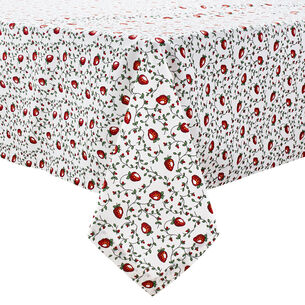 Sur La Table Strawberry Tablecloth