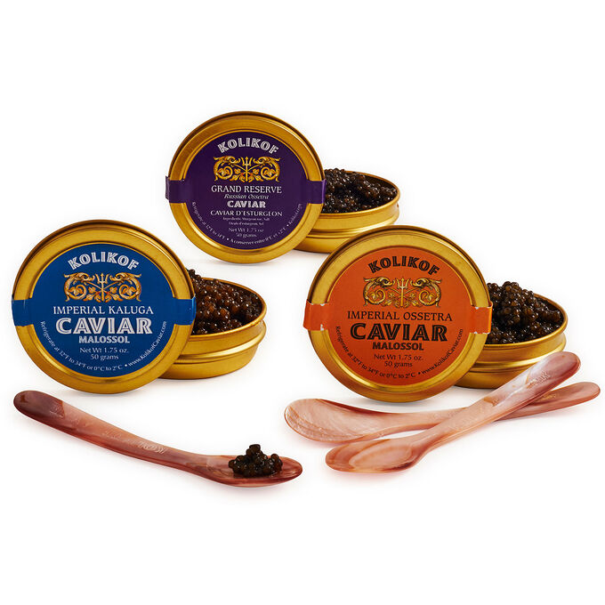 Kolikof Caviar Premium Ossetra Gift Set
