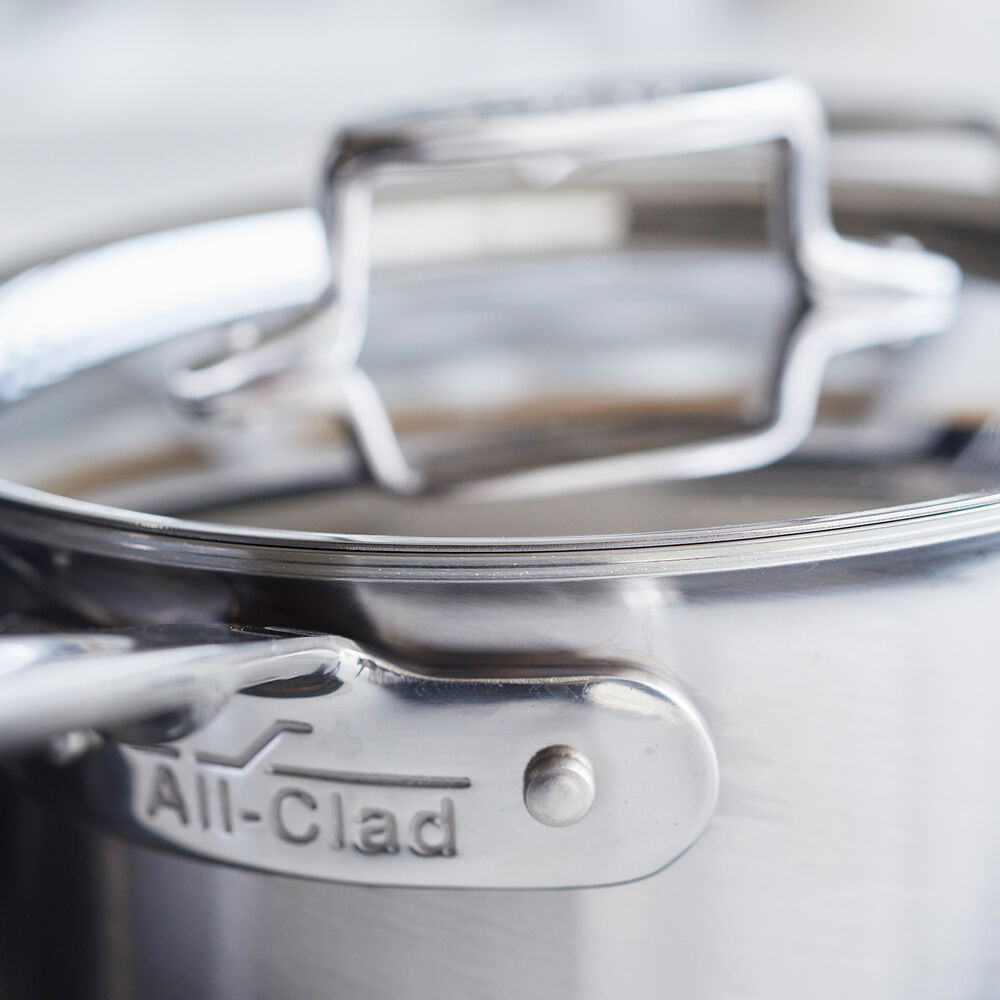 All Clad D5 Brushed Stainless Steel 10 Piece Set Sur La Table All Clad D5 Brushed Stainless Steel 10