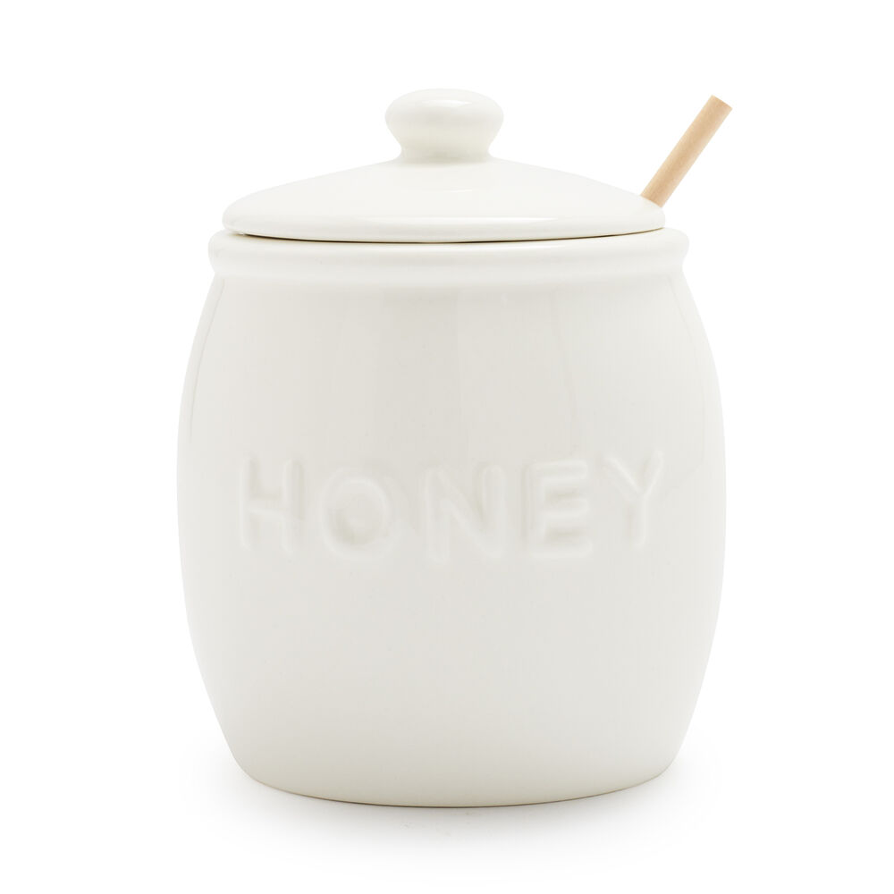 Honey Pot with Wooden Dipper Sur La Table
