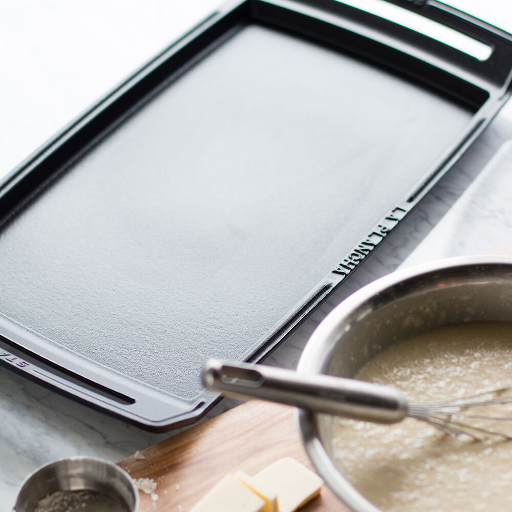 Staub Cast Iron Double Burner Griddle And Plancha Sur La Table