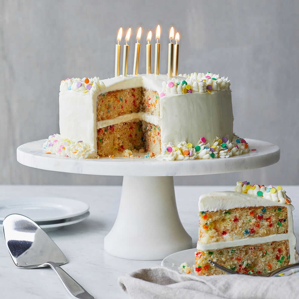 White Marble Cake Stand Sur La Table