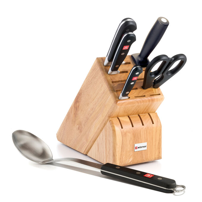 Wüsthof Classic 6Piece Knife Block Set with Spoon Sur La Table