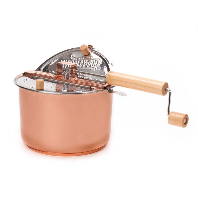 Copper Plated Stainless Steel Whirley Pop