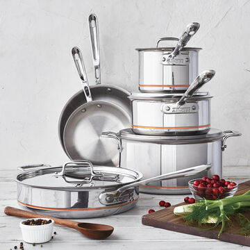 All-Clad Copper Core 10-Piece Set | Sur La Table