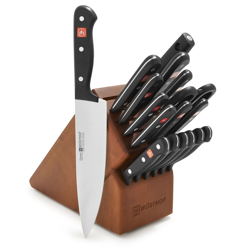 Wusthof Gourmet 18 Piece Knife Block Set Sur La Table