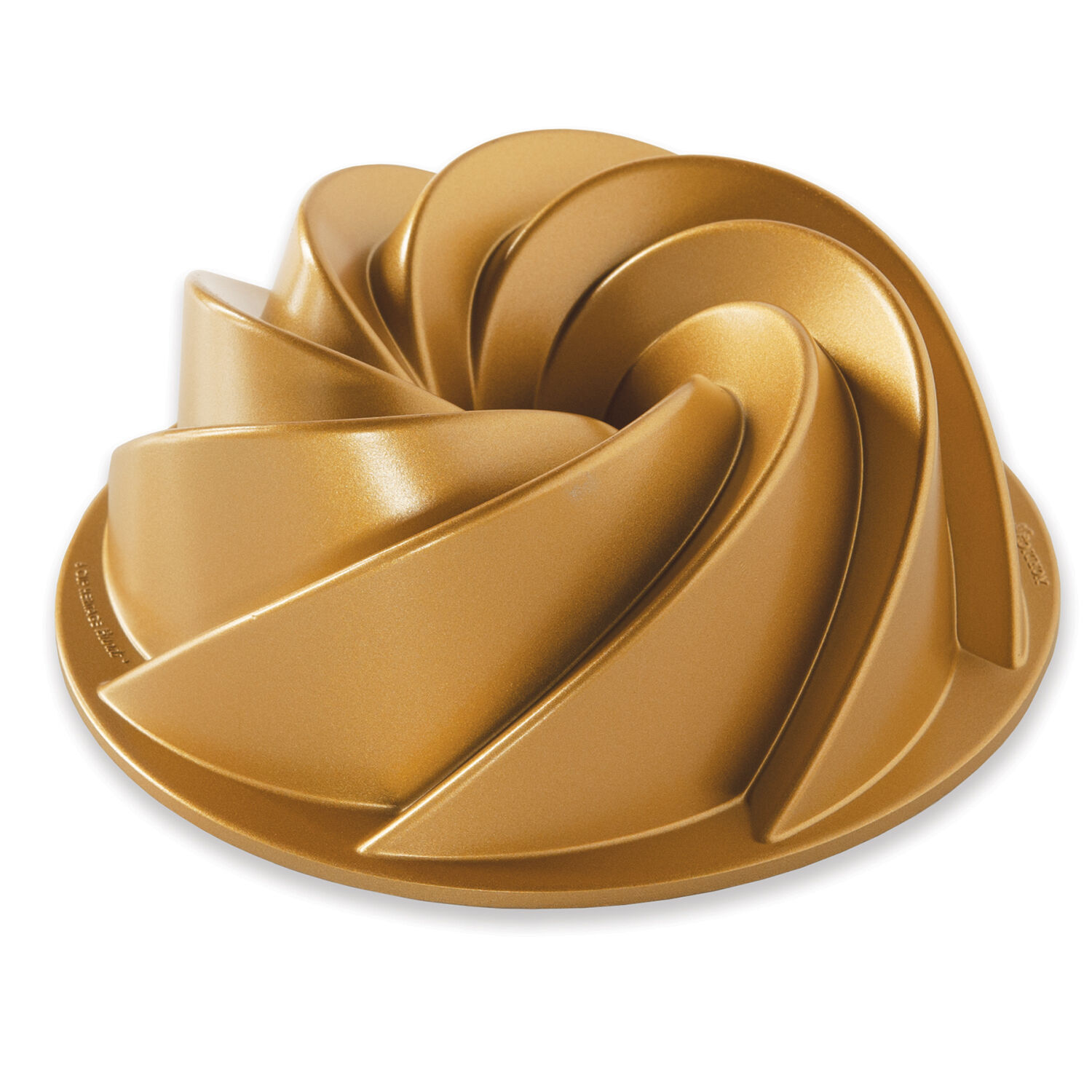 nordic ware 12 cup bundt pan gold