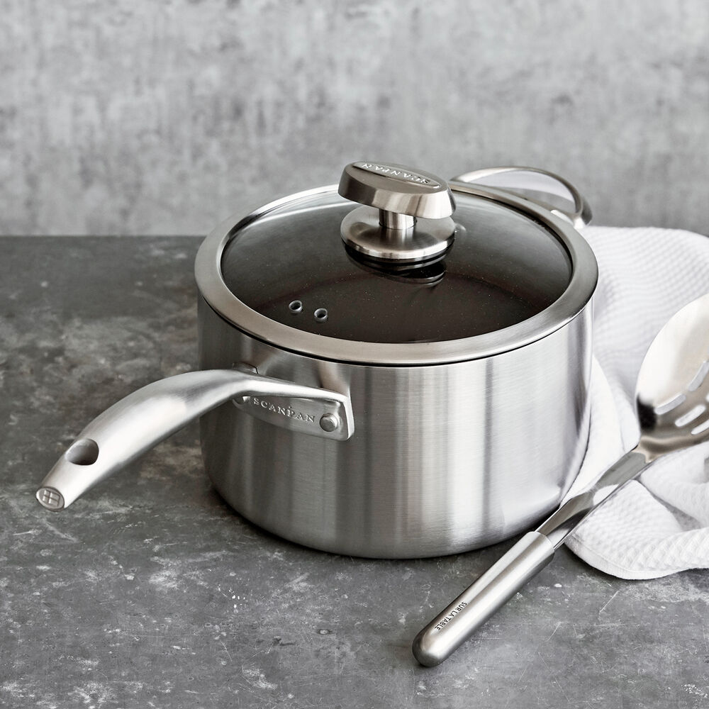 Scanpan CS+ Saucepan with Lid, 2 qt. Sur La Table