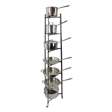 Enclume Handcrafted 7-Tier Gourmet Hammered Steel Stand (Unassembled)