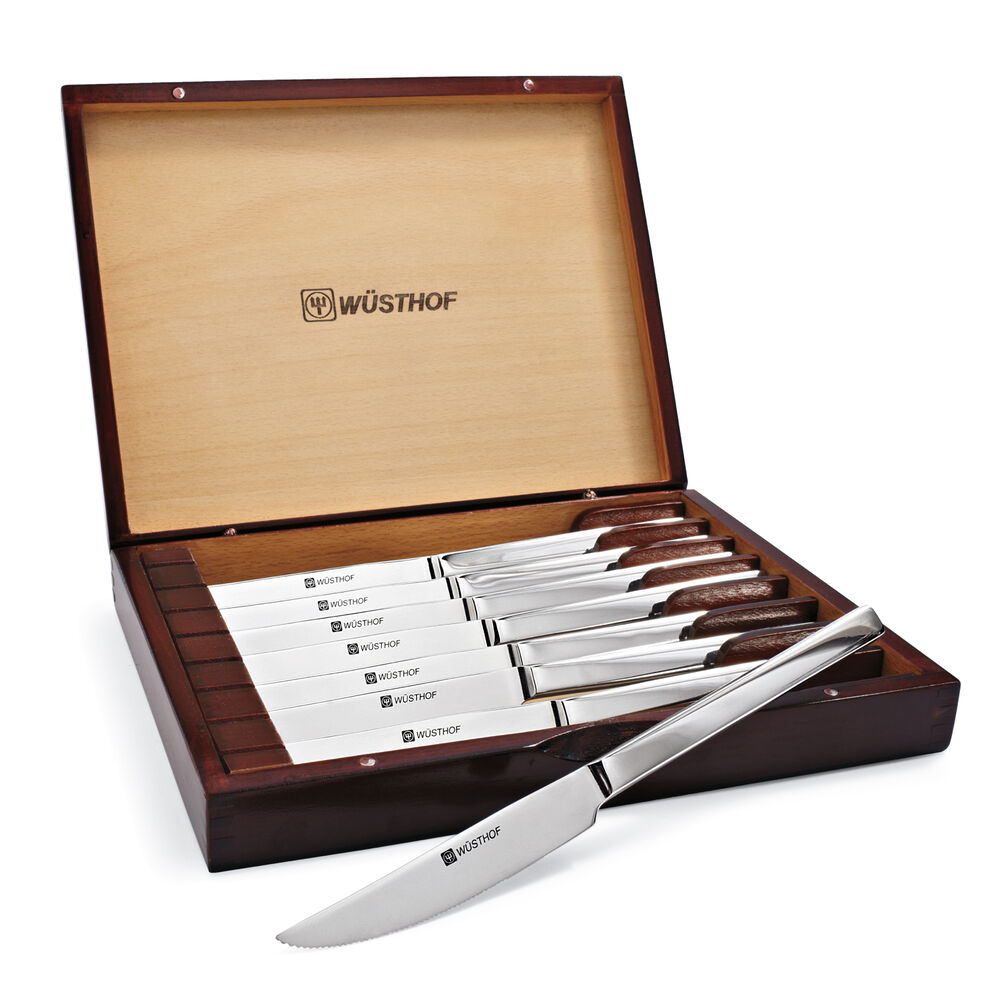Wüsthof 8Piece Steak Knife Set in Presentation Box Sur La Table