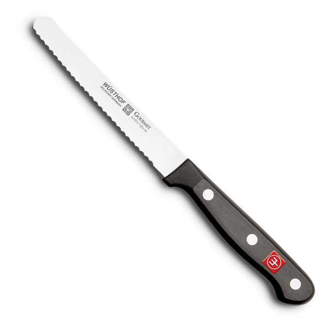 W&#252;sthof Gourmet Serrated Utility Knife, 4.5&#34;