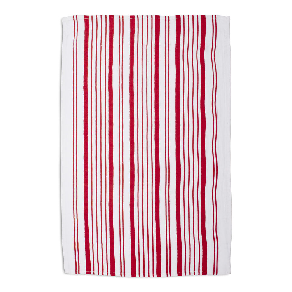 Peppermint Flour Sack Kitchen Towel 30 X 20 Sur La Table