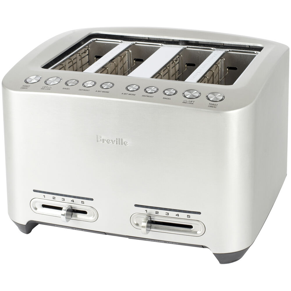Breville DieCast Toaster, 4Slice Sur La Table