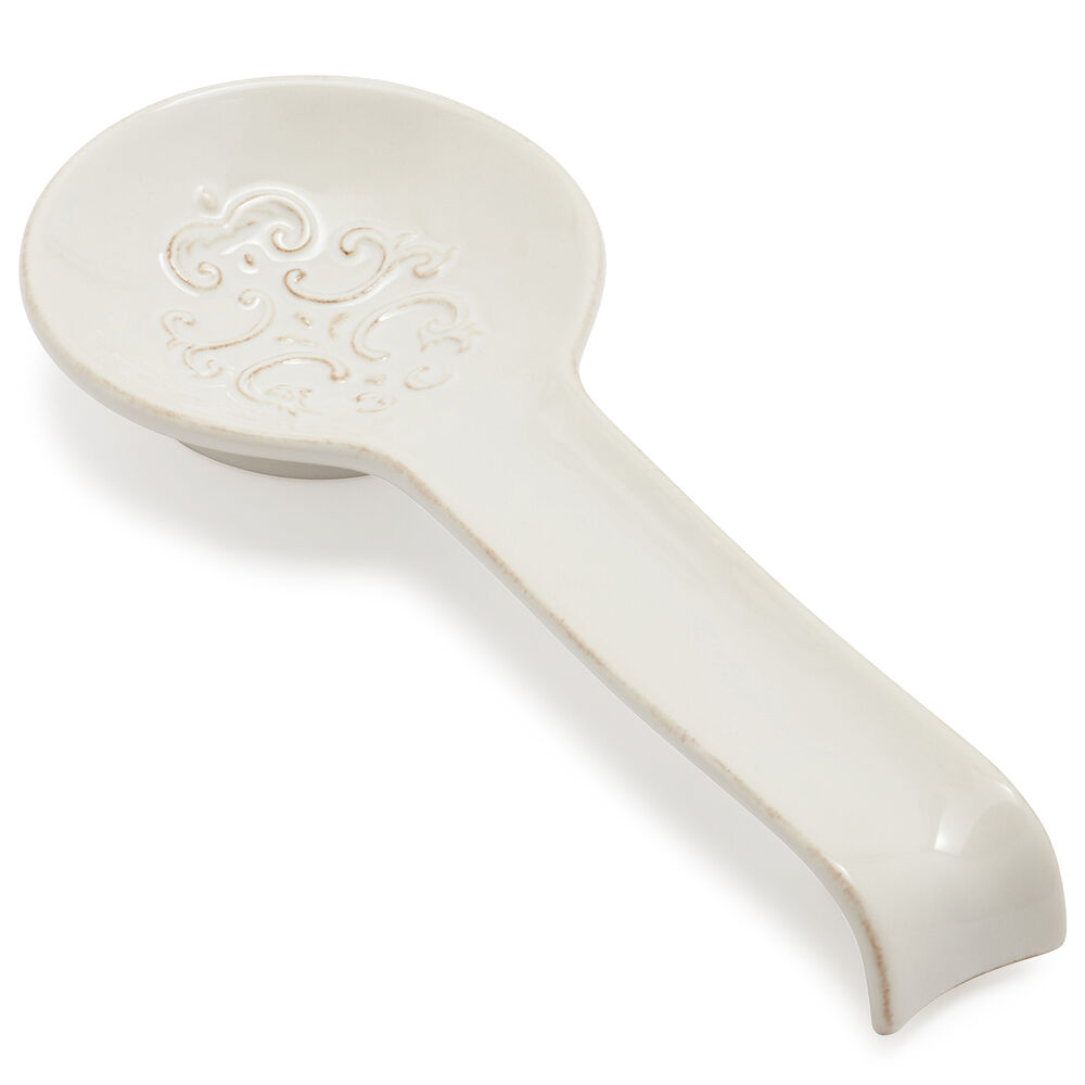 Pearl Stoneware Spoon Rest Sur La Table