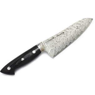Bob Kramer 7" Stainless Damascus Santoku Knife by Zwilling J.A. Henckels