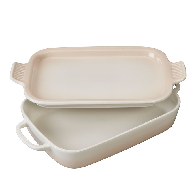Le Creuset Rectangular Baker with Platter Lid Sur La Table