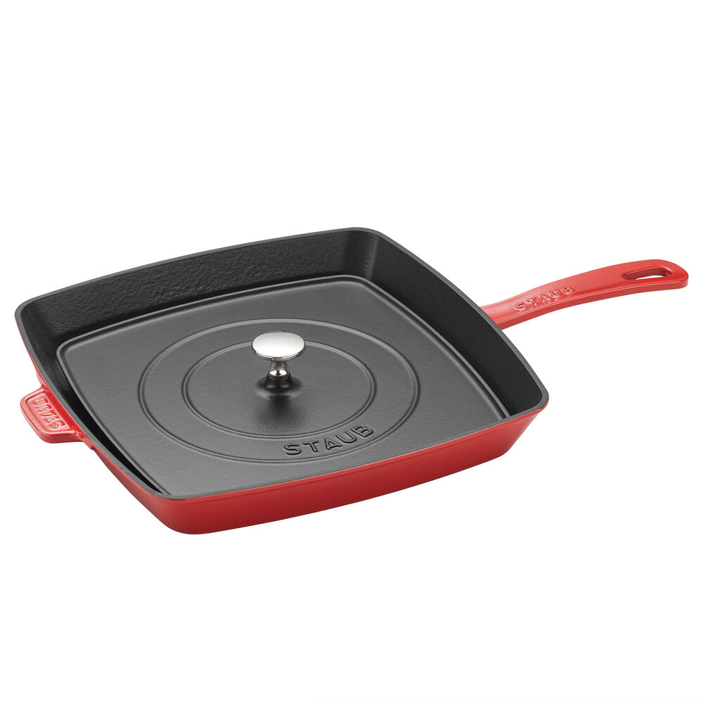Staub Grill Pan with Press Sur La Table