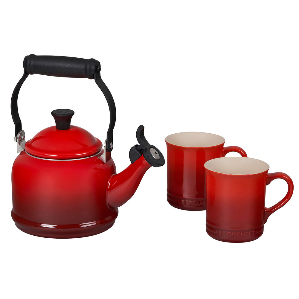 Le Creuset 3Piece Demi Kettle & Mug Set Sur La Table