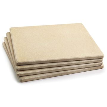 Pizza Grill Stone Tiles, Set of 4