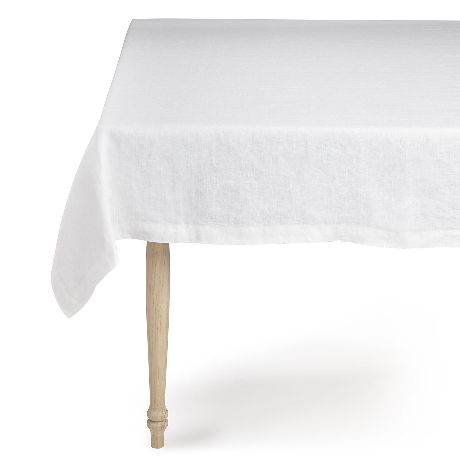 white table linens for sale