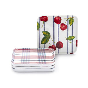 Pique-Nique Melamine Coasters, Set of 4