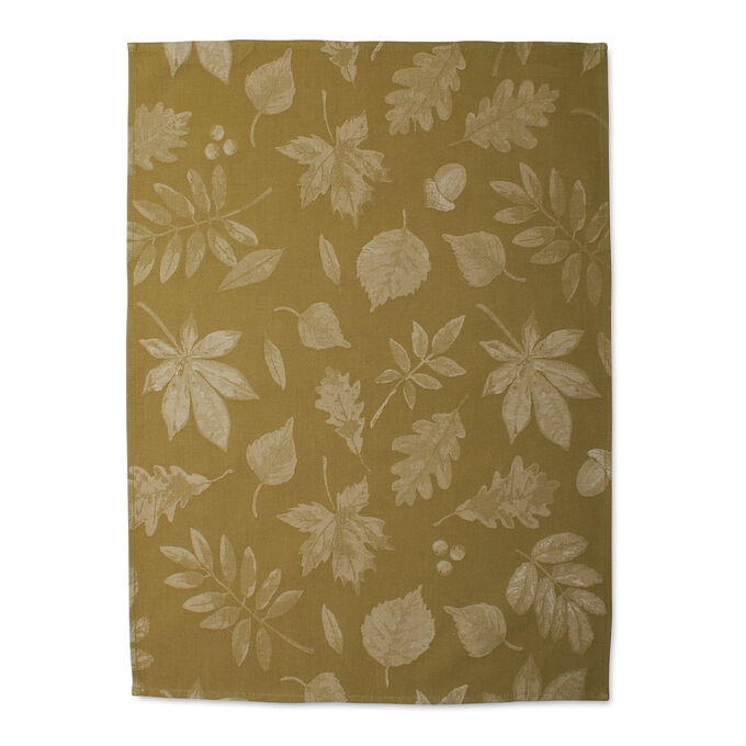 Fall Leaf Jacquard Kitchen Towel, 27.5&#34; x 19.5&#34;