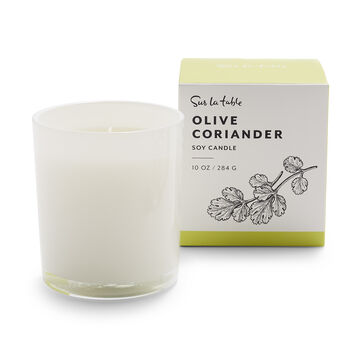 Sur La Table Olive Coriander Candle, 10 Oz.