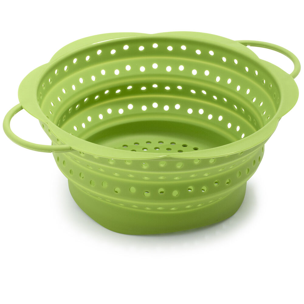 Kuhn Rikon Green Collapsible Colander, 10.5" Sur La Table