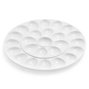 Porcelain Egg Platter