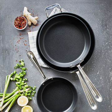 All-Clad HA1 Nonstick Set of 3 Skillets, 8", 10" and 12"