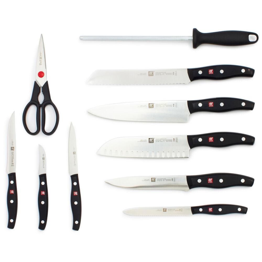 Zwilling J A Henckels Twin Signature 11 Piece Block Set Sur La Table