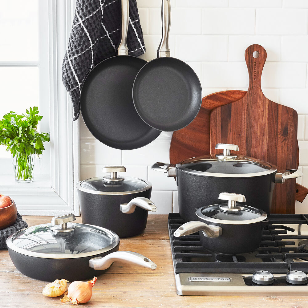 Scanpan Pro S5 10Piece Cookware Set Sur La Table