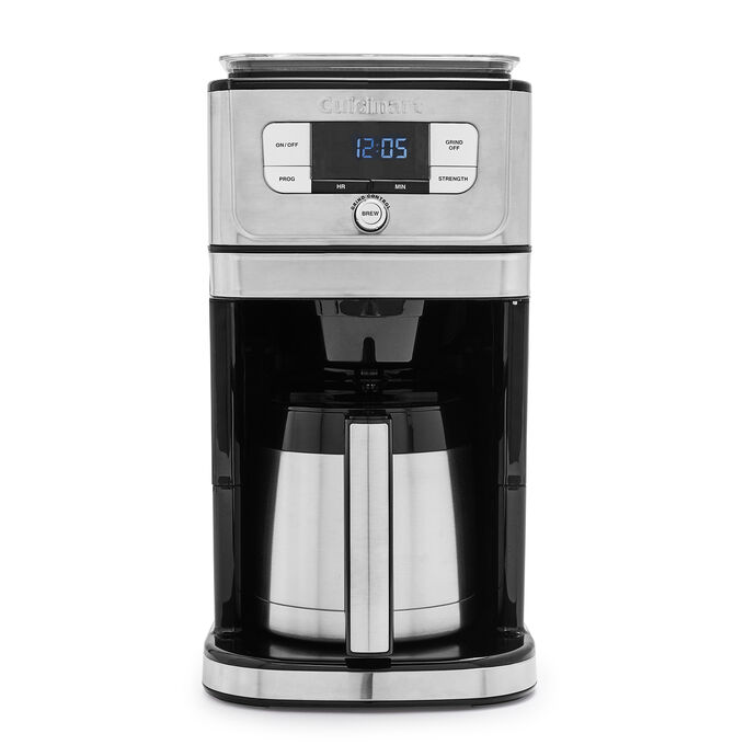 Cuisinart Grind &#38; Brew 10-Cup Coffeemaker with Thermal Carafe