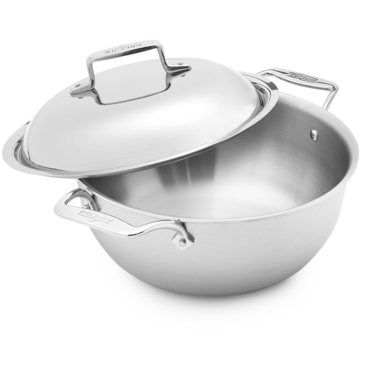Home & Garden All-clad D5 Brushed Stainless Steel 5-ply Bonded 7.5 Inch All Clad D5 Brushed Stainless Steel Skillet