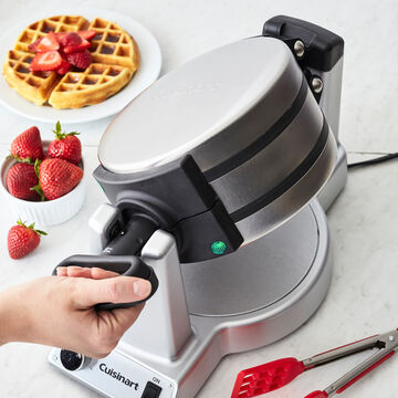 waffle maker cuisinart belgian double