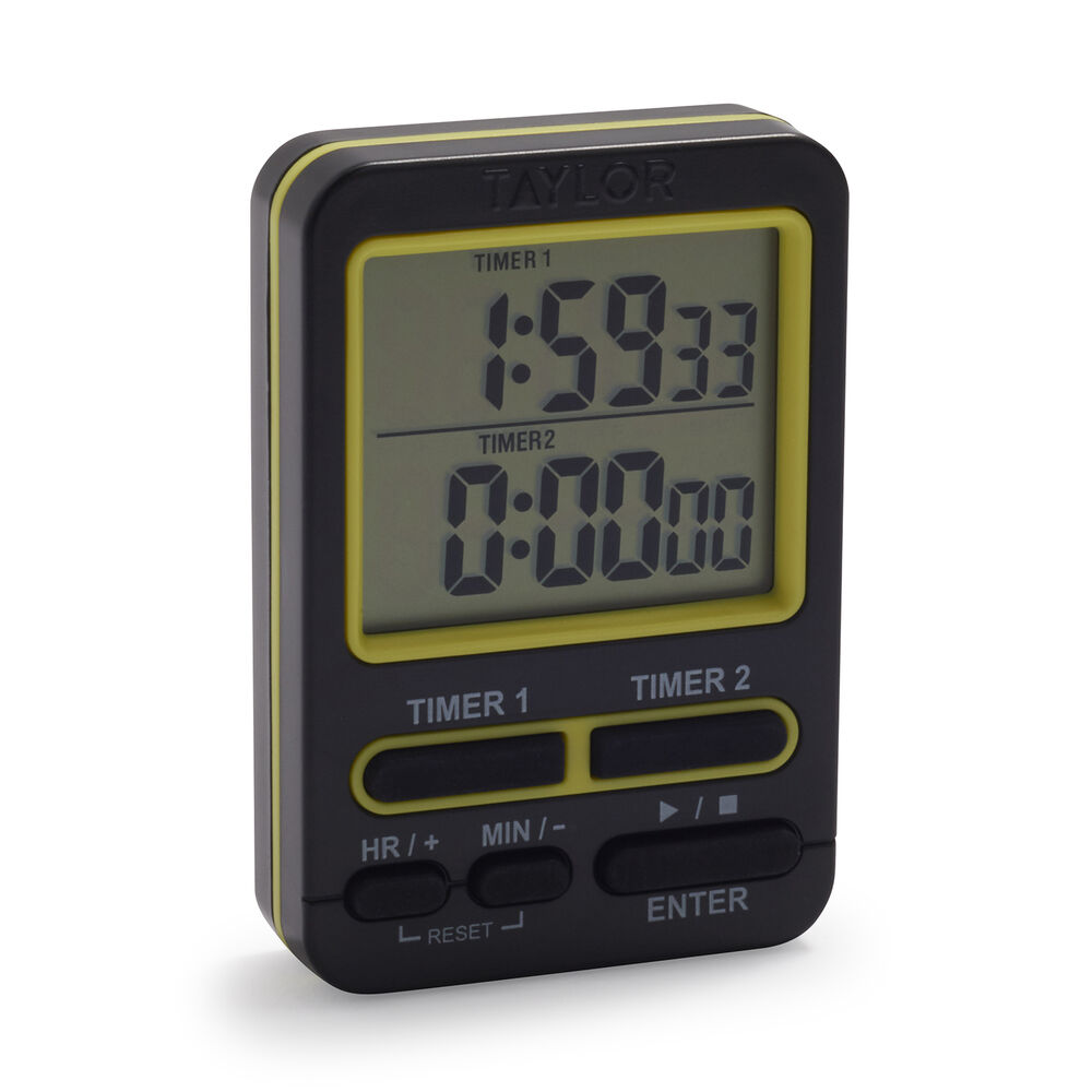 Taylor DualEvent Digital Timer and Clock Sur La Table