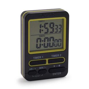 Taylor Dual-Event Digital Timer and Clock