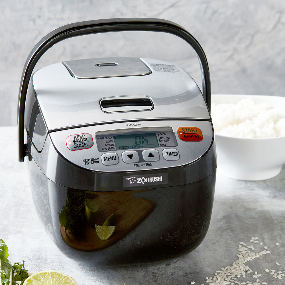Zojirushi Nl Bac05 Micom Rice Cooker And Warmer 3 Cup Sur La Table