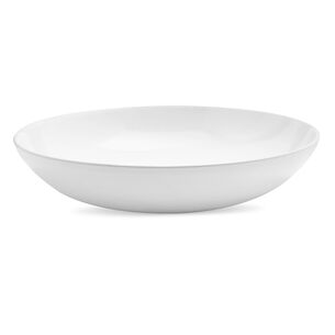 Italian Whiteware Curved Serving Bowl