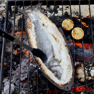 Sur La Table Cast Iron Fish Pan