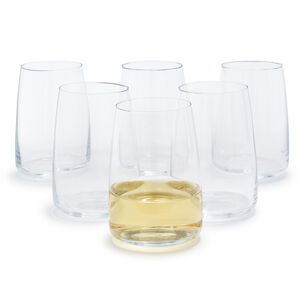 Schott Zwiesel Sensa Stemless Wine Glasses, Set of 6