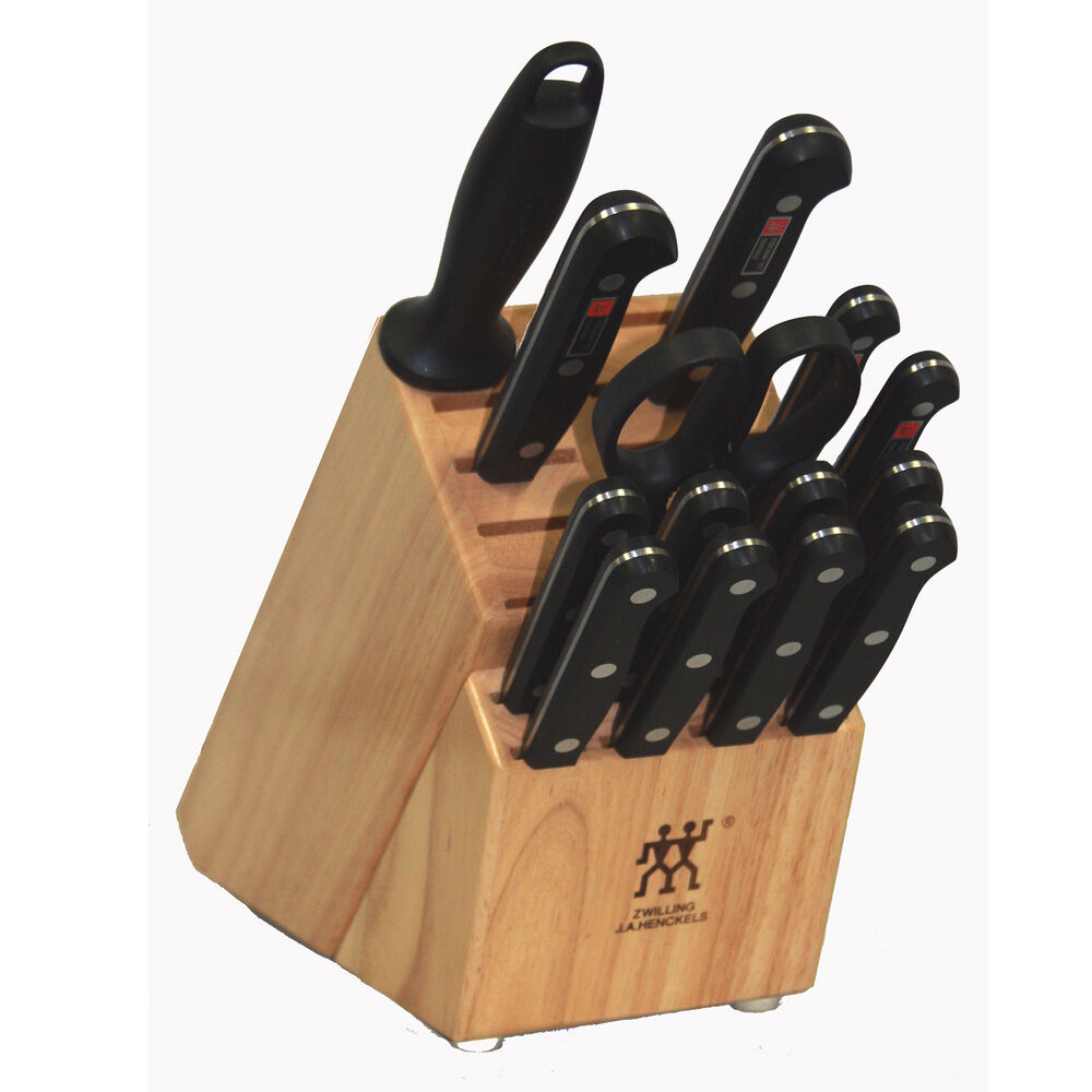 Zwilling J.A Henckels Twin Gourmet 15-Piece Knife Block Set | Sur La Table