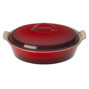 Le Creuset Heritage Covered Oval Casserole, 4 qt.