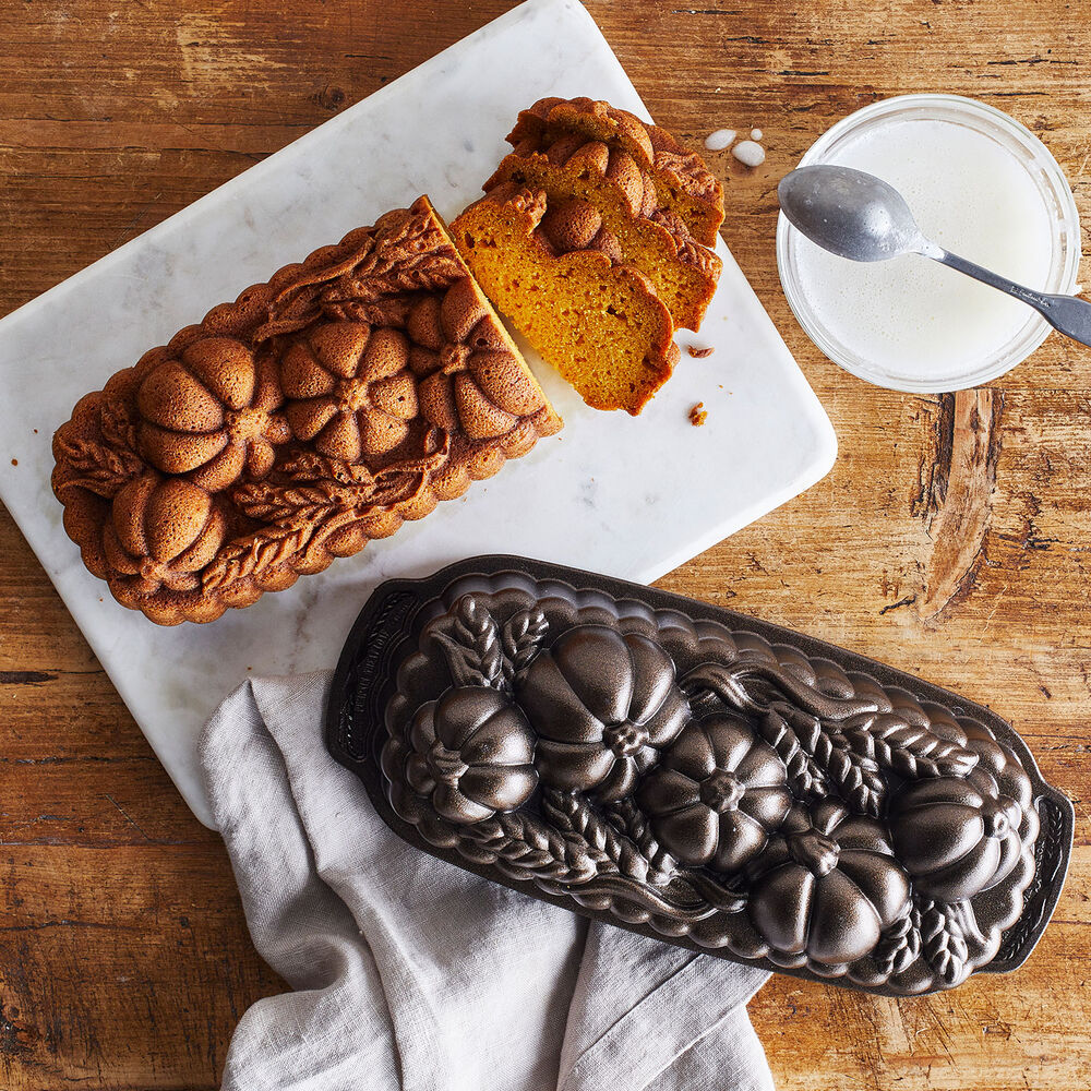 Nordic Ware Wheat and Pumpkin Loaf Pan Sur La Table