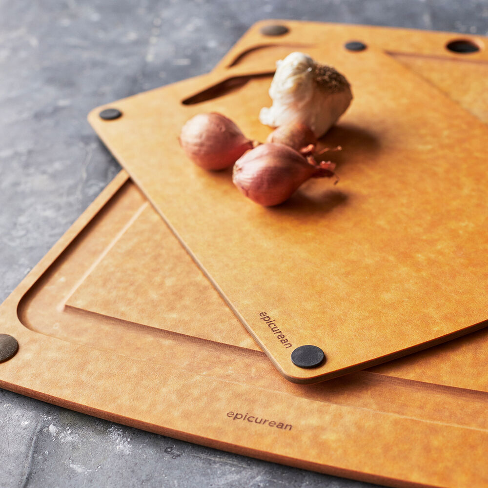 Epicurean 17.5" x 13" Nonslip Groove Cutting Board with Bonus 13" x 8.5