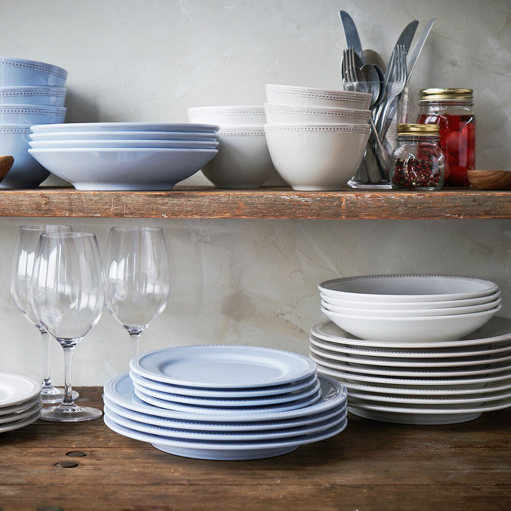 Pearl Melamine Pasta Bowls, Set of 4 Sur La Table