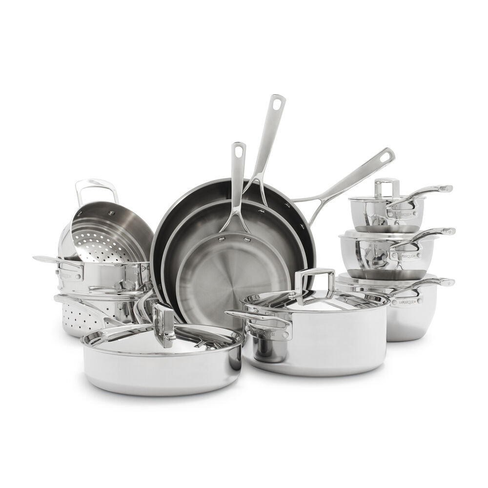Sur La Table La Marque 84 15 Piece Stainless Steel Cookware Set Sur La Table