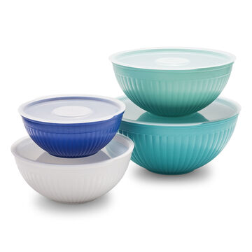 Nordic Ware 8-Piece Mixing Bowl Set with Lids
