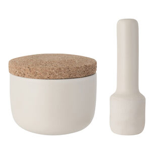 Leo Covered Mortar and Pestle Set, 4.25&#34;